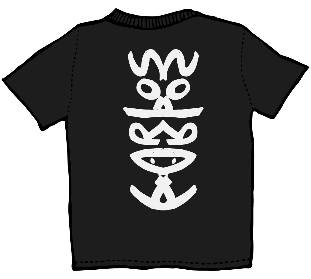 back tee by Carlos the Dog
